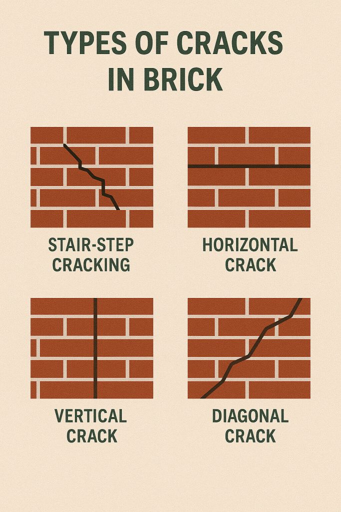 cracked bricks